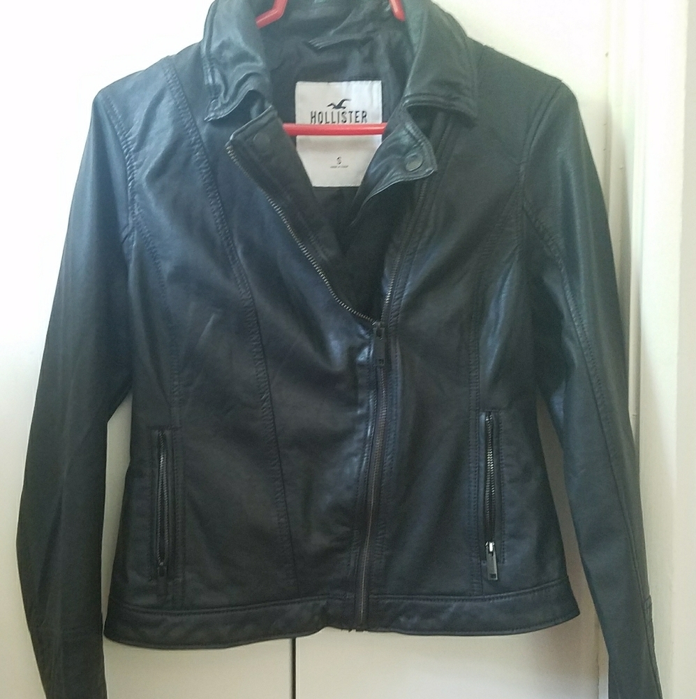 Hollister Vegan Leather Jacket